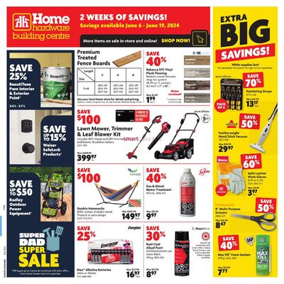 Garden & DIY offers in Souris MB | Home Hardware big savings in Home Hardware | 2024-06-06 - 2024-06-19