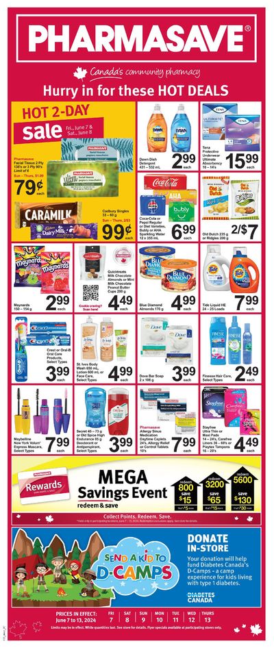 Pharmasave catalogue in Vancouver | Pharmasave weekly flyer | 2024-06-07 - 2024-06-13