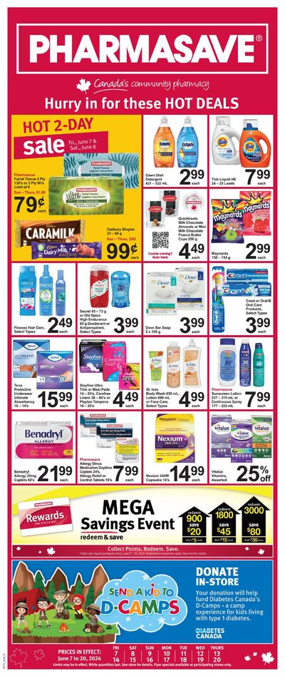 Pharmasave catalogue in La Crête | Pharmasave Hot Deals | 2024-06-07 - 2024-06-20