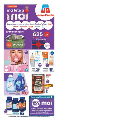 Pharmacy & Beauty offers in Les Méchins | Ma Fete a Moi in Jean Coutu | 2024-06-13 - 2024-06-19