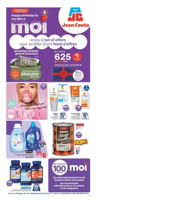 Pharmacy & Beauty offers in Les Méchins | Weekly Flyer in Jean Coutu | 2024-06-13 - 2024-06-19
