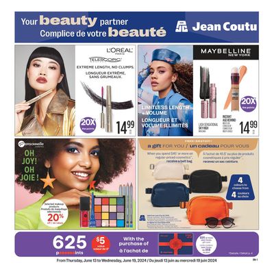 Pharmacy & Beauty offers in Les Méchins | Your beauty partner in Jean Coutu | 2024-06-13 - 2024-06-19