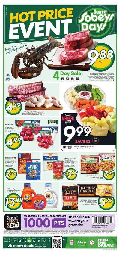 Grocery offers in Bishops Falls | Sobeys Weekly ad in Sobeys | 2024-06-13 - 2024-06-19
