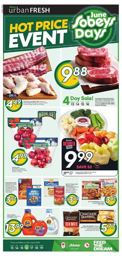 Grocery offers in Bishops Falls | June Sobeys Days in Sobeys | 2024-06-13 - 2024-06-19