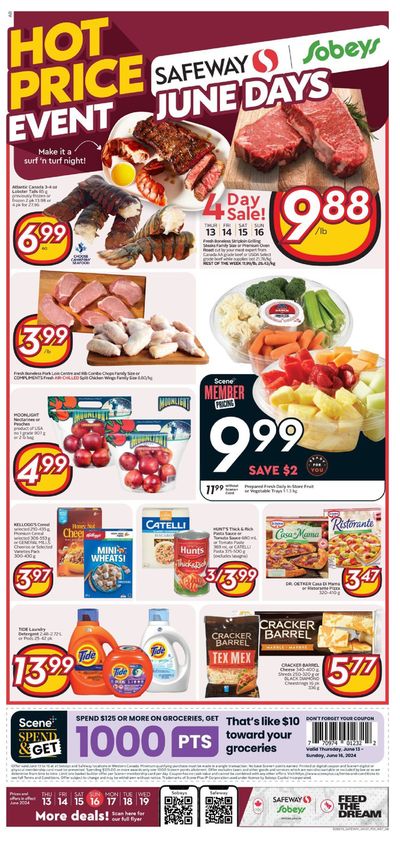Grocery offers in Bishops Falls | Hot Price Event in Sobeys | 2024-06-13 - 2024-06-19