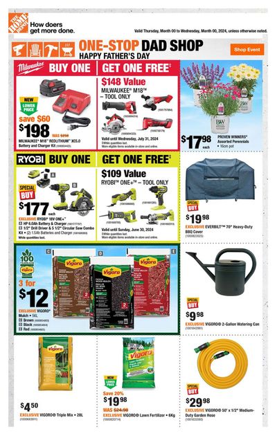 Home Depot catalogue in Oakville | Weekly Flyer_CP | 2024-06-13 - 2024-06-19