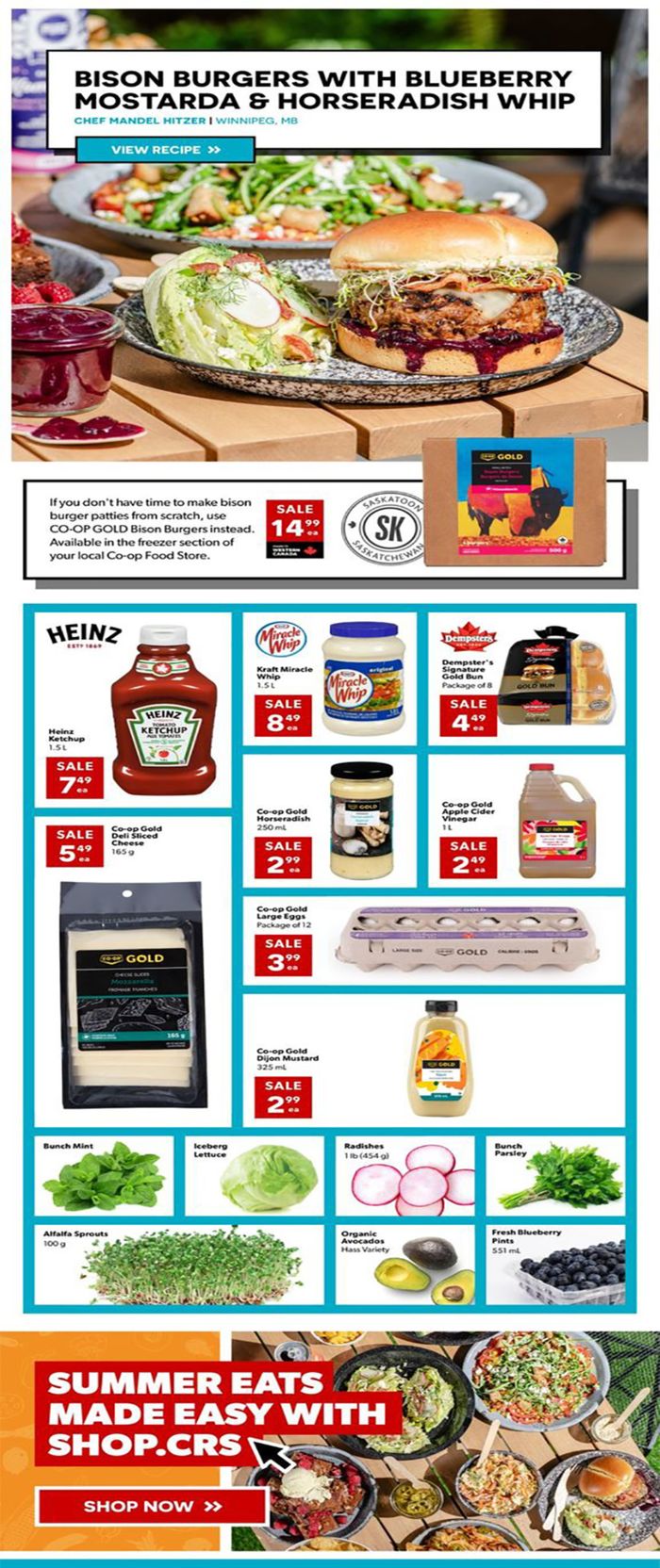 Co-op Food catalogue in Hodgson MB | Grilling Event | 2024-06-13 - 2024-07-03