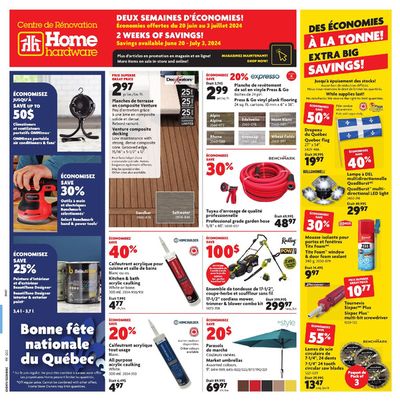 Home Hardware catalogue in Young's Cove | Big Savings | 2024-06-20 - 2024-07-03