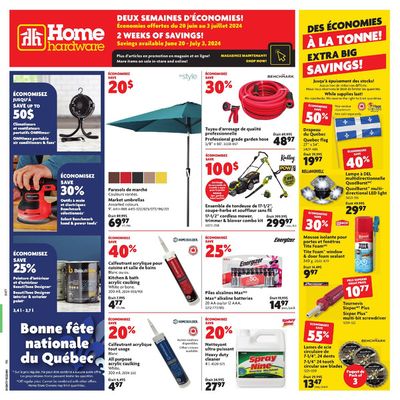 Home Hardware catalogue in Young's Cove | Extra Big Savings | 2024-06-20 - 2024-07-03