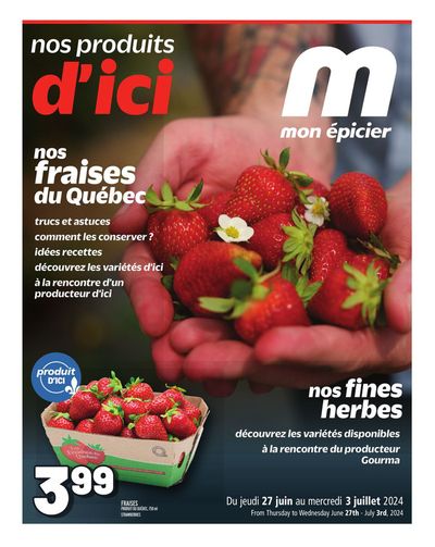 Metro catalogue in Saguenay | Special offers for you | 2024-06-27 - 2024-07-03