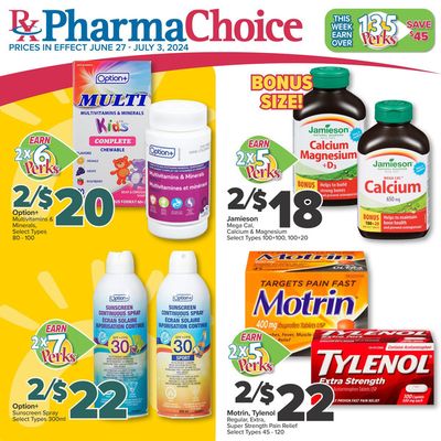 Pharmacy & Beauty offers in Hodgson MB | PharmaChoice Weekly ad in PharmaChoice | 2024-06-27 - 2024-07-03