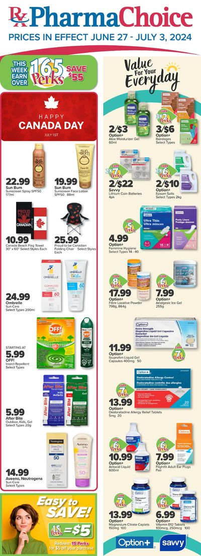 Pharmacy & Beauty offers in Hodgson MB | Great discounts on selected products in PharmaChoice | 2024-06-27 - 2024-07-03