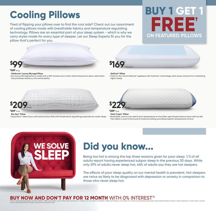 Sleep Country catalogue in Bowmanville | Sleep Cool Event | 2024-07-03 - 2024-07-07
