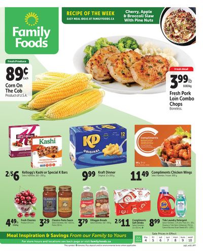 Grocery offers in Peguis | Current bargains and offers in Family Foods | 2024-07-04 - 2024-07-18