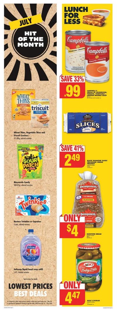 No Frills catalogue in Coquitlam | Top offers for all bargain hunters | 2024-07-04 - 2024-07-10