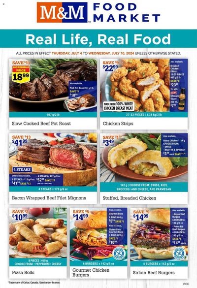 M&M Meat Shops catalogue in Edmonton | M&M Meat Shops weekly flyer | 2024-07-04 - 2024-07-10
