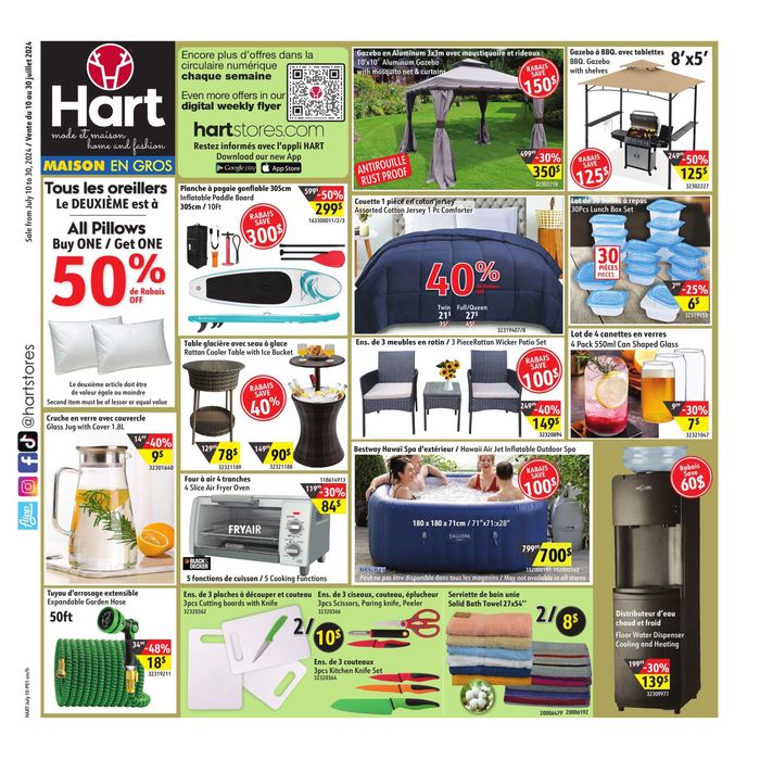 Hart catalogue in Quebec | Flyer | 2024-07-10 - 2024-07-30