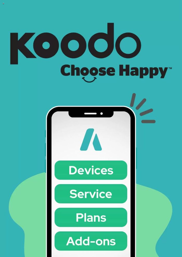 Koodo catalogue | Koodo Choose Happy | 2024-07-10 - 2024-08-04