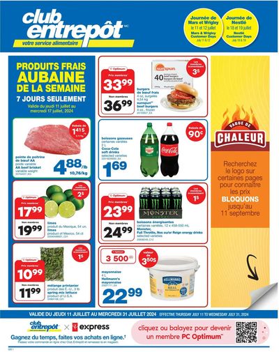 Wholesale Club catalogue in Trois-Rivières | Top deals and discounts | 2024-07-11 - 2024-07-31