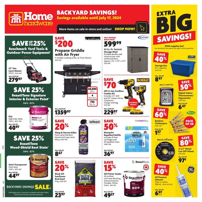 Home Hardware in Truro Weekly Flyers & Catalogues Tiendeo