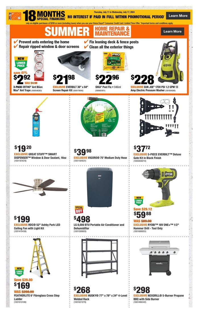 Home Depot in North Bay | Weekly Flyers & Catalogues | Tiendeo