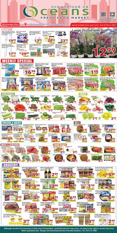 Oceans Fresh Food Market catalogue | Current deals and offers | 2024-07-13 - 2024-07-27