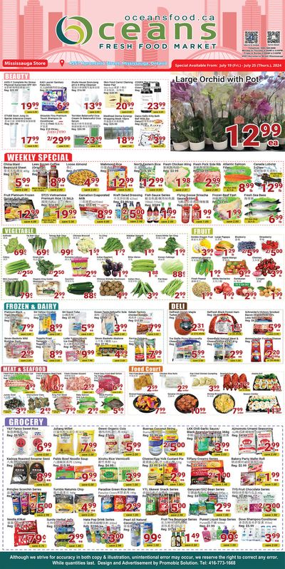 Oceans Fresh Food Market catalogue | Great offer for all customers | 2024-07-19 - 2024-08-02