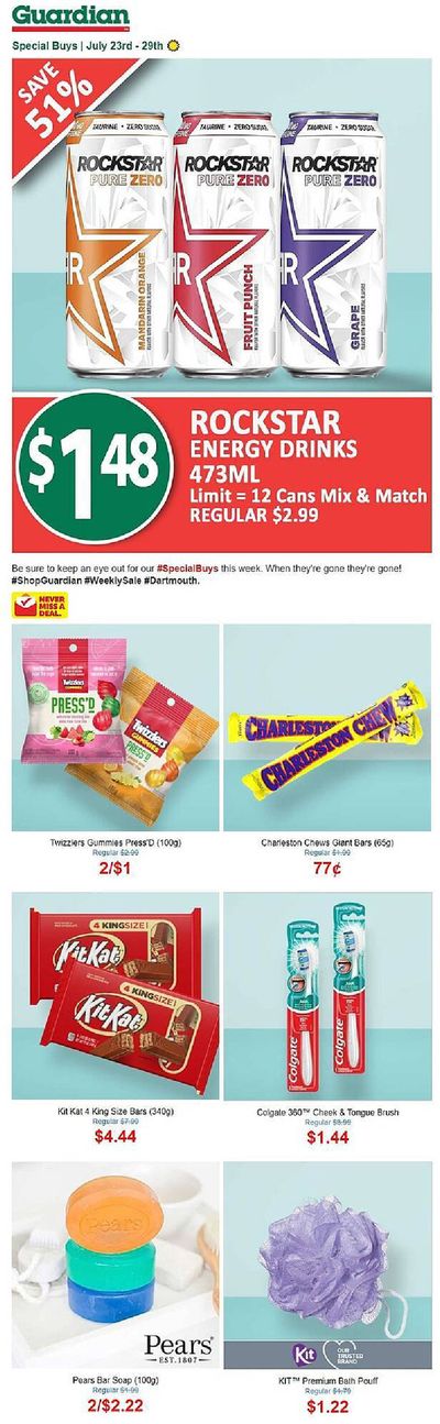 Pharmacy & Beauty offers in Mississauga | Weekly Specials in Guardian Pharmacy | 2024-07-22 - 2024-07-28