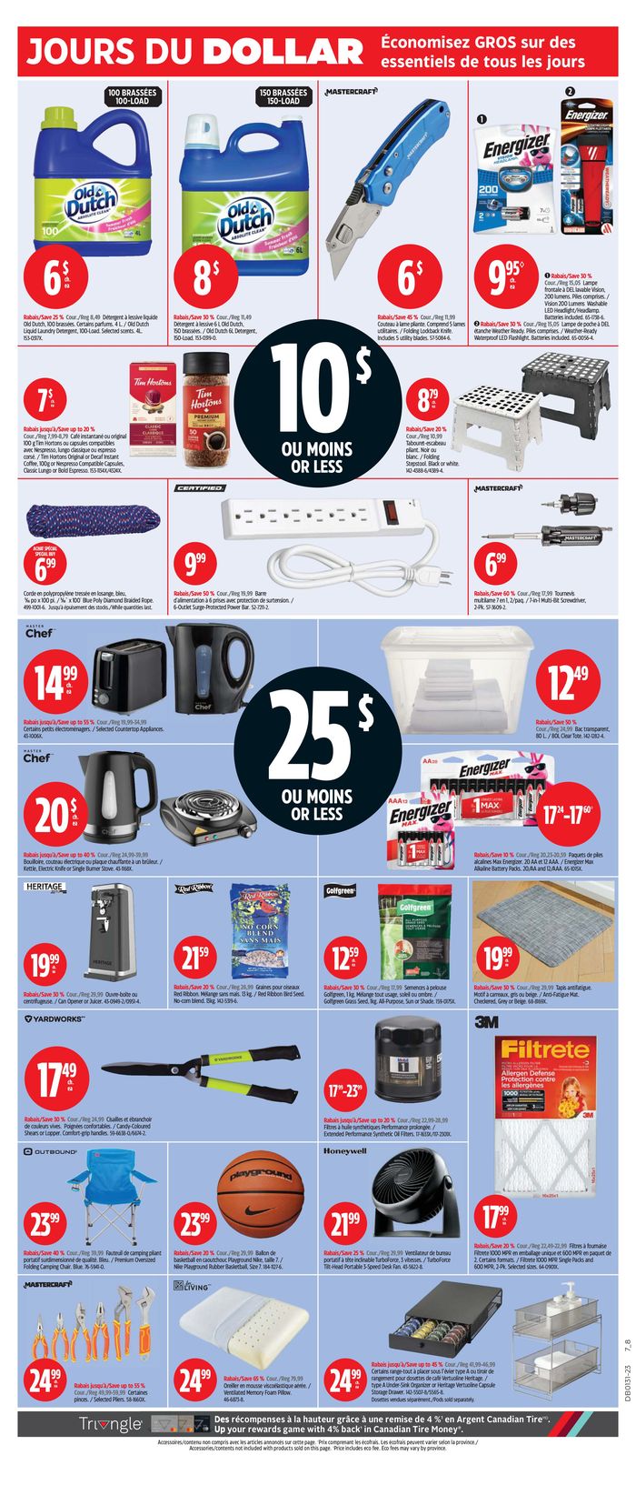 Canadian Tire catalogue in Montreal | Exclusive deals for our customers | 2024-07-25 - 2024-07-31