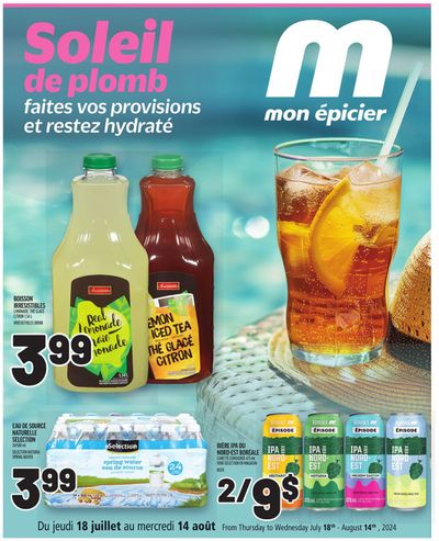 Metro catalogue in Châteauguay | Metro weekly flyer Quebec | 2024-07-18 - 2024-08-14