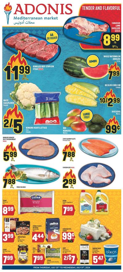 Grocery offers in Gatineau | Our best bargains in Marché Adonis | 2024-07-25 - 2024-07-31