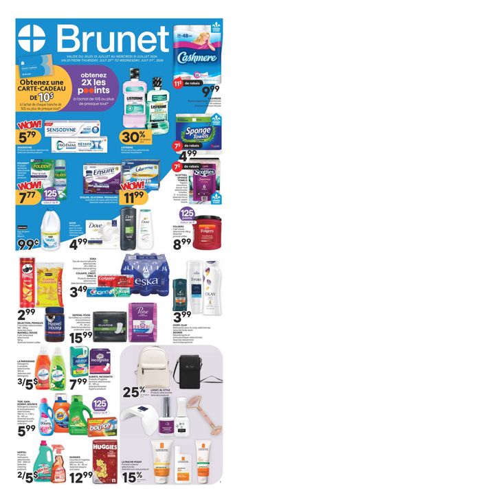 Brunet catalogue | Current special promotions | 2024-07-25 - 2024-07-31