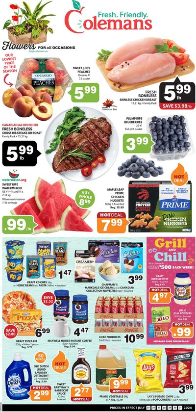 Coleman's catalogue in St. John's | Great offer for all customers | 2024-07-25 - 2024-07-31