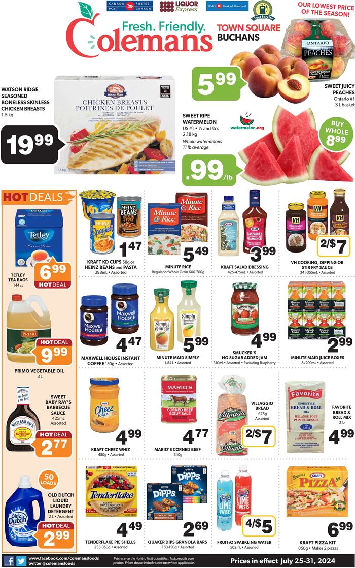 Coleman's catalogue in St. John's | Great discounts on selected products | 2024-07-25 - 2024-07-31