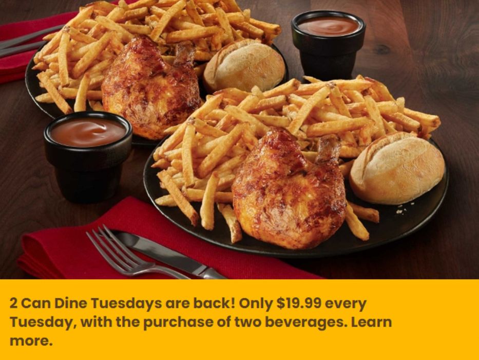 Swiss Chalet catalogue | 2 Can Dine For $19.99 | 2024-07-23 - 2024-08-06