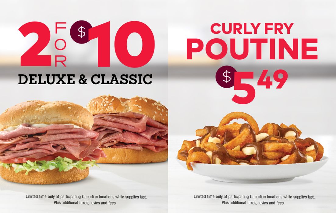 Arbys catalogue | Current deals and offers | 2024-07-23 - 2024-08-06