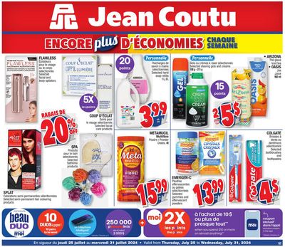 Jean Coutu catalogue in Sherbrooke QC | More Savings Flyer | 2024-07-25 - 2024-07-31