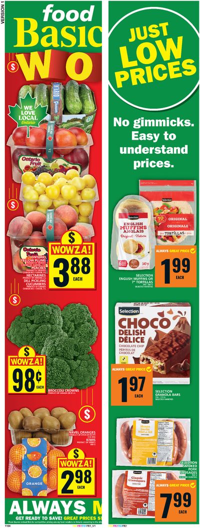 Food Basics catalogue | Top offers for smart savers | 2024-07-25 - 2024-07-31