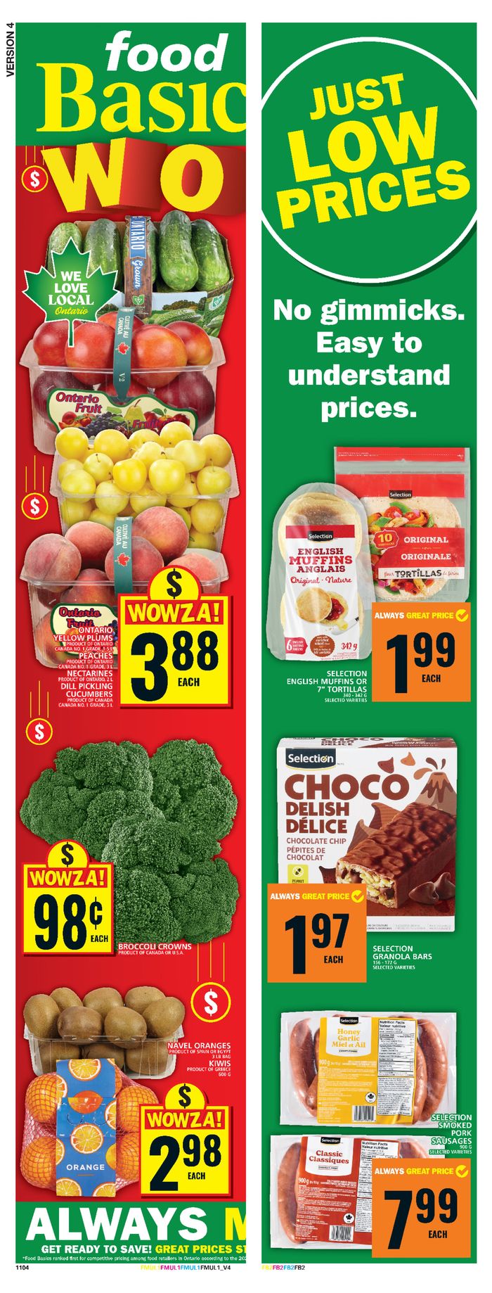 Food Basics catalogue in Toronto | Great discounts on selected products | 2024-07-25 - 2024-07-31
