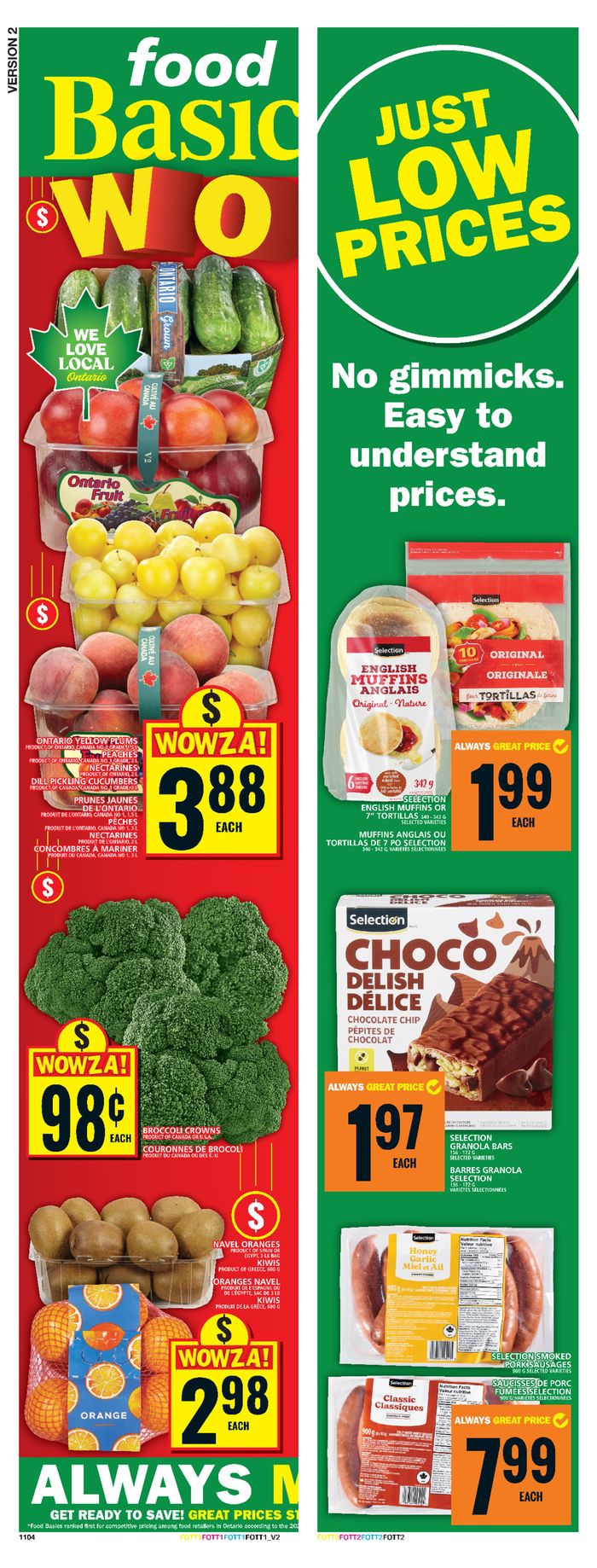 Food Basics catalogue in Ottawa | Attractive special offers for everyone | 2024-07-25 - 2024-07-31