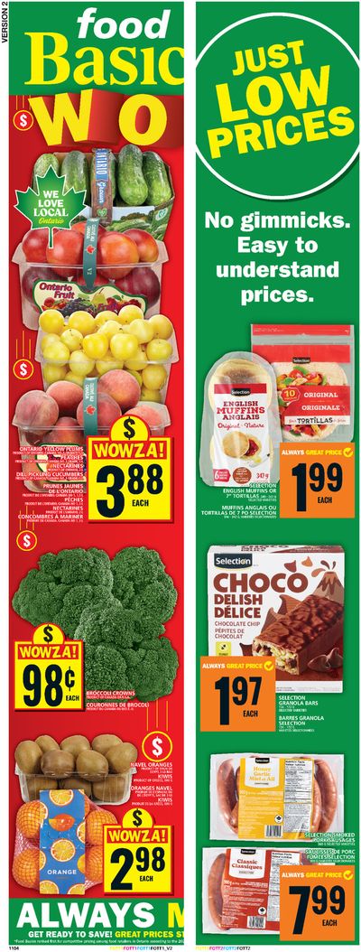 Food Basics catalogue in Kanata | Attractive special offers for everyone | 2024-07-25 - 2024-07-31