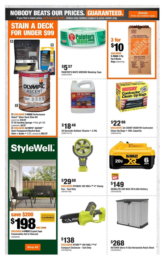 Home Depot catalogue | Top deals and discounts | 2024-07-25 - 2024-07-31
