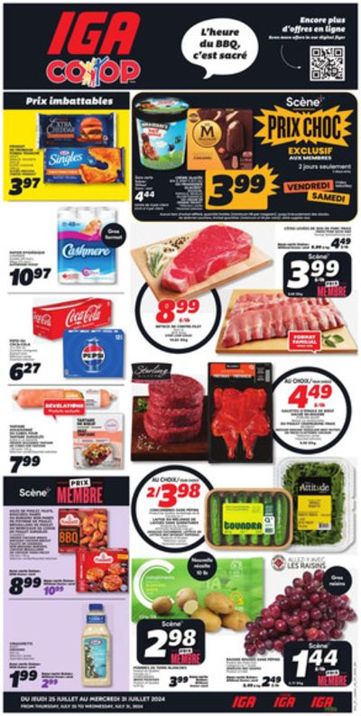 Grocery offers in Montreal | New Brunswick in IGA | 2024-07-25 - 2024-07-31