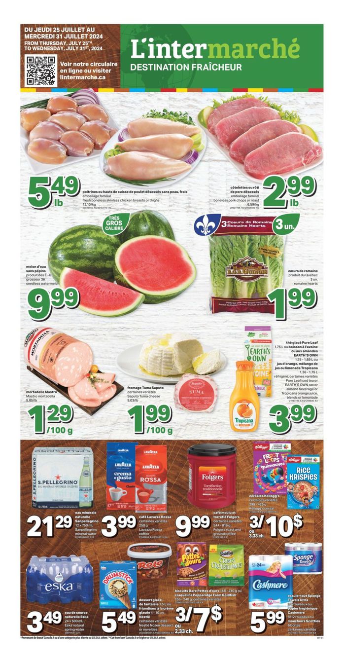 L'Intermarché catalogue in Laval | Save now with our deals | 2024-07-25 - 2024-07-31