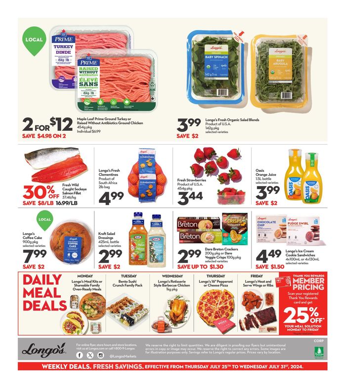 Longo's catalogue in Kitchener | Weekly Flyer | 2024-07-25 - 2024-07-31