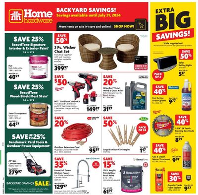Home Hardware catalogue in Duncan | Our best offers for you | 2024-07-25 - 2024-07-31