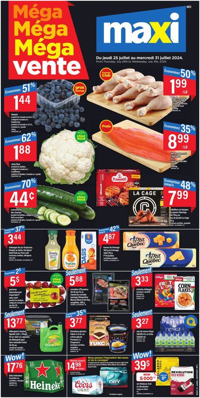 Maxi catalogue in Montreal | Weekly Flyer -Hybris | 2024-07-25 - 2024-07-31