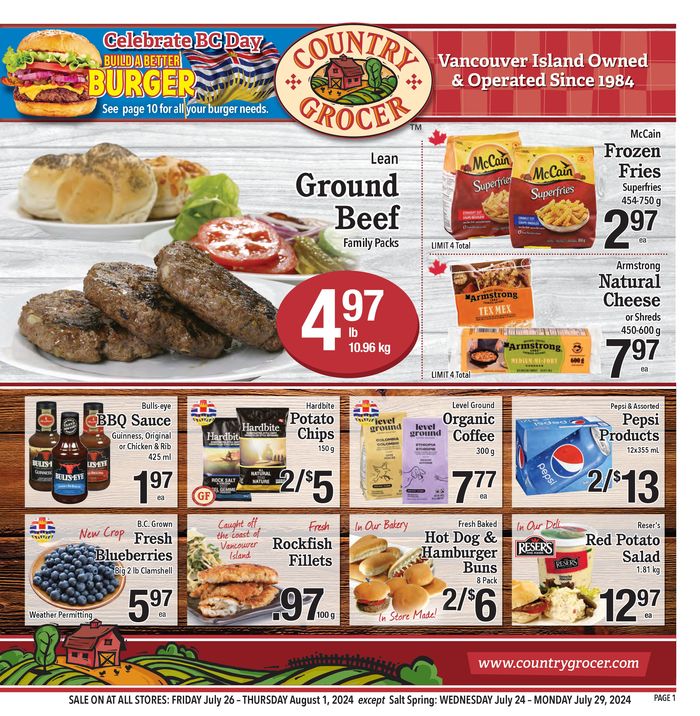 Country Grocer catalogue | Offers for bargain hunters | 2024-07-24 - 2024-08-07