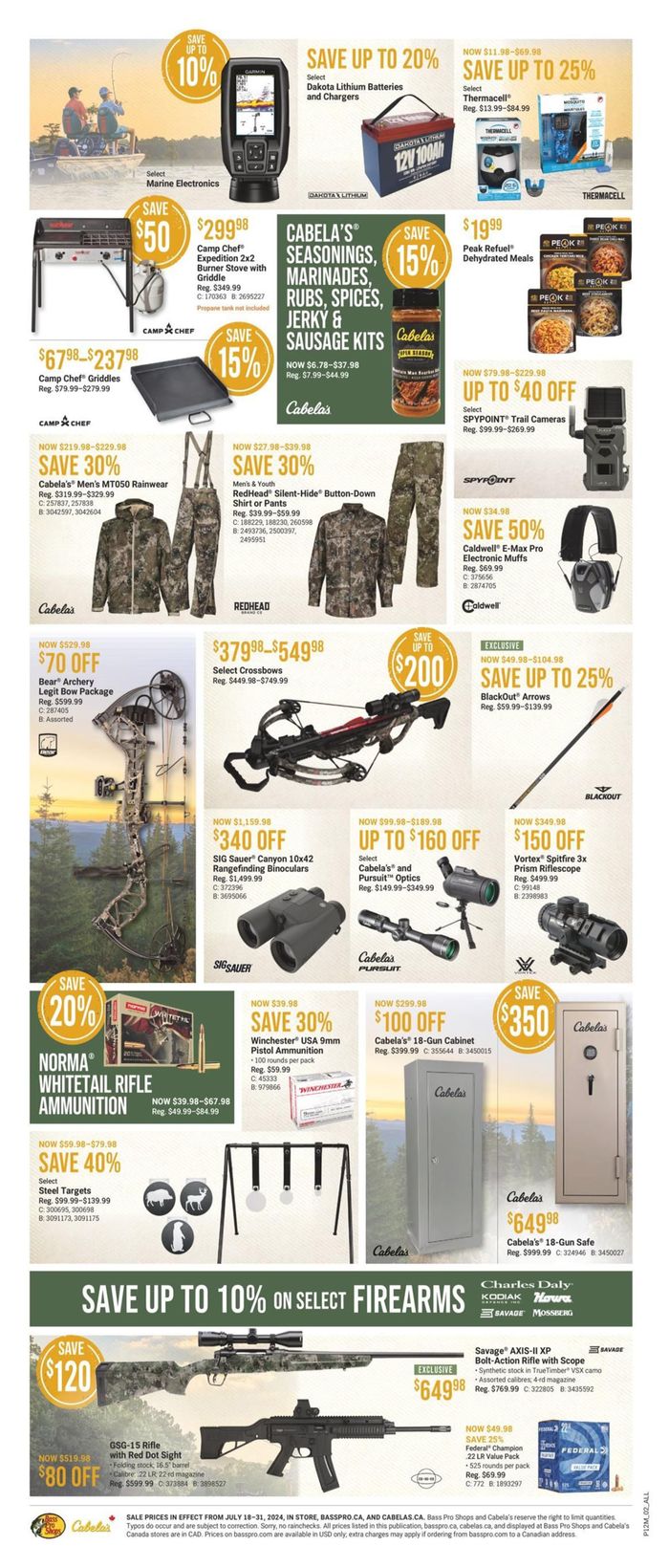 Bass Pro Shop catalogue | Current deals and offers | 2024-07-24 - 2024-07-31