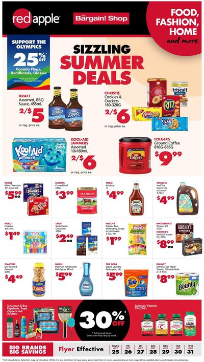 Grocery offers in Meadow Lake | Sizzling Summer Deals in The Bargain Shop | 2024-07-24 - 2024-07-31